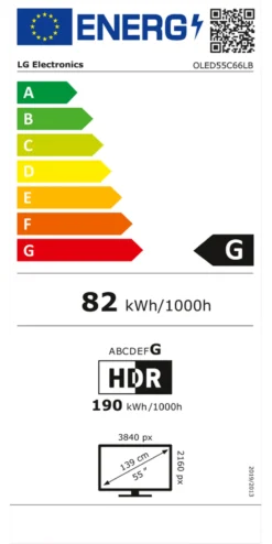 Tv Lg OLED55C66LB API SERIE C6 evo AI Charcoal black