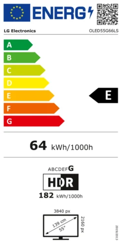 Tv Lg OLED55G66LS API SERIE G6 evo AI Dark satin silver