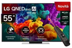 Tv Lg 55QNED86B6B API SERIE QNED86B evo AI Charcoal black