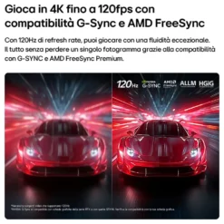 TV OLED LG 48'' B65 4K UHD HDR con processore AI