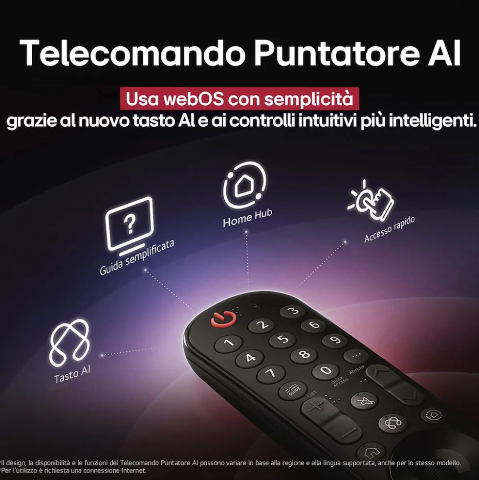 TV OLED LG ELECTRONICS OLED55G56LS con processore a11 Gen2 AI
