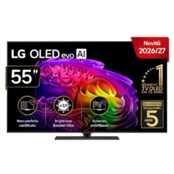 TV OLED 55'' LG ELECTRONICS Serie G6S OLED55G66LS con processore a11 Gen3