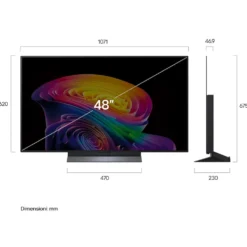 TV OLED LG 48'' Serie C6 4K Brightness Booster OLED48C65LA