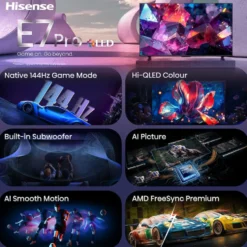 TV QLED Hisense 100E7S PRO 100