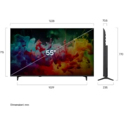 TV QNED LG ELECTRONICS 55QNED70B6C.API 4K Mini LED