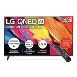 TV QNED LG 65QNED70A6A con processore Alpha7 Gen8 e Smart TV WebOS