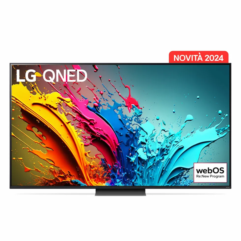 TV QNED 86 pollici LG 86QNED86T6A 4K UHD Smart TV