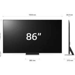 TV QNED 86 pollici LG 86QNED86T6A 4K UHD Smart TV