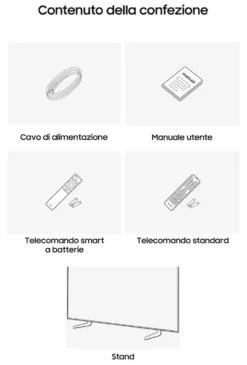 Tv Samsung UE65M80HAUXZT SERIE 8 Vision AI Titan black