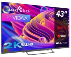 Tv Smart Tech 43FV02V Black