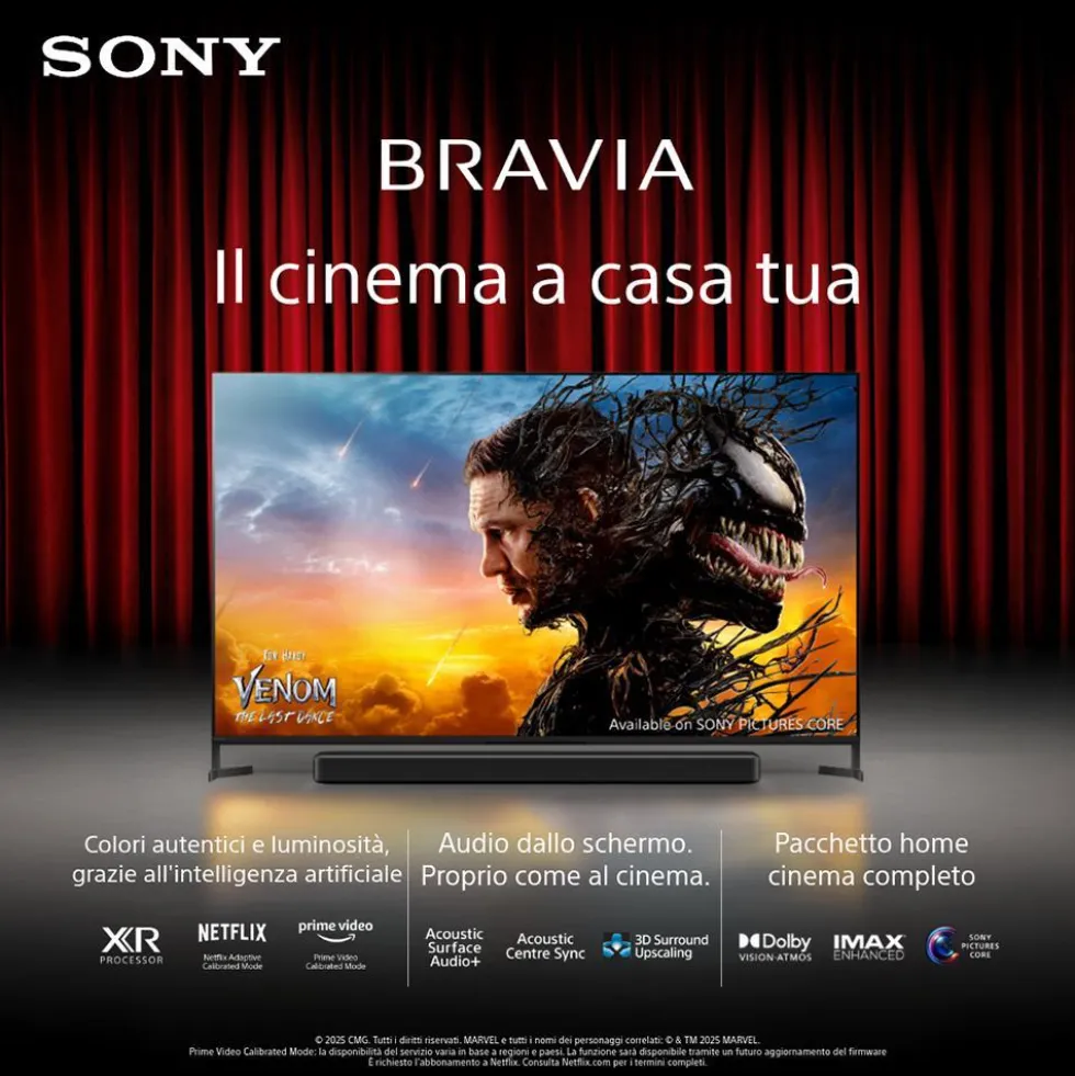 TV Sony BRAVIA 8 II 55" QD-OLED 4K Smart TV