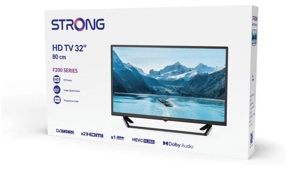 Tv Strong SRT32HF2003C F200C SERIES Black