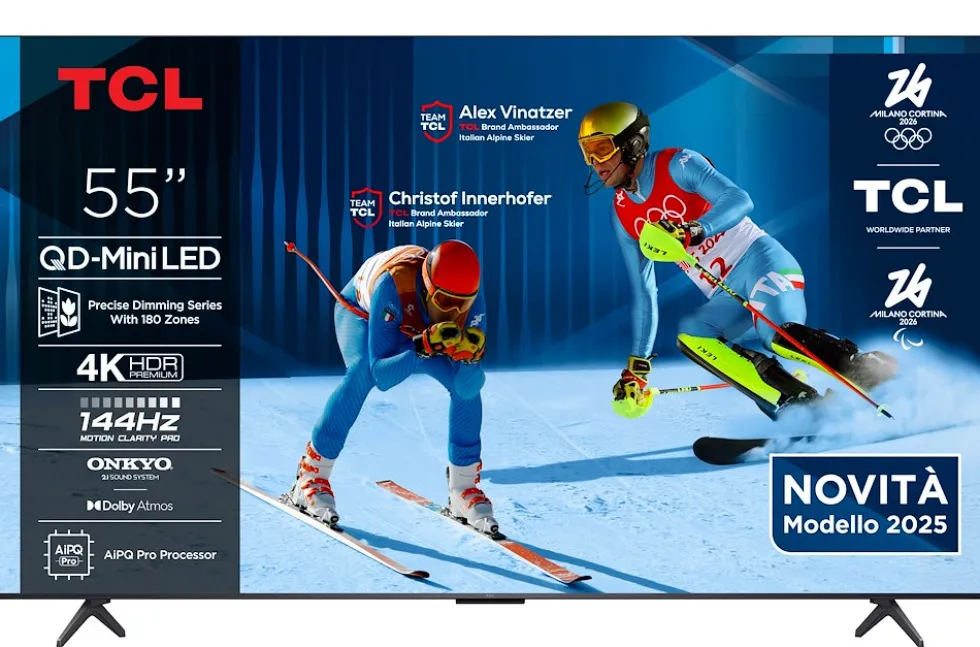 TV TCL 55C69K QD-Mini LED 4K 144Hz Google TV