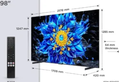 TV TCL 98P8L MiniLED 98