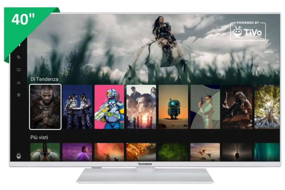 Tv Telefunken TE40750B45I2KTW White