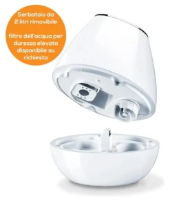 Umidificatore Beurer 68113 BENESSERE Lb 37 Bianco