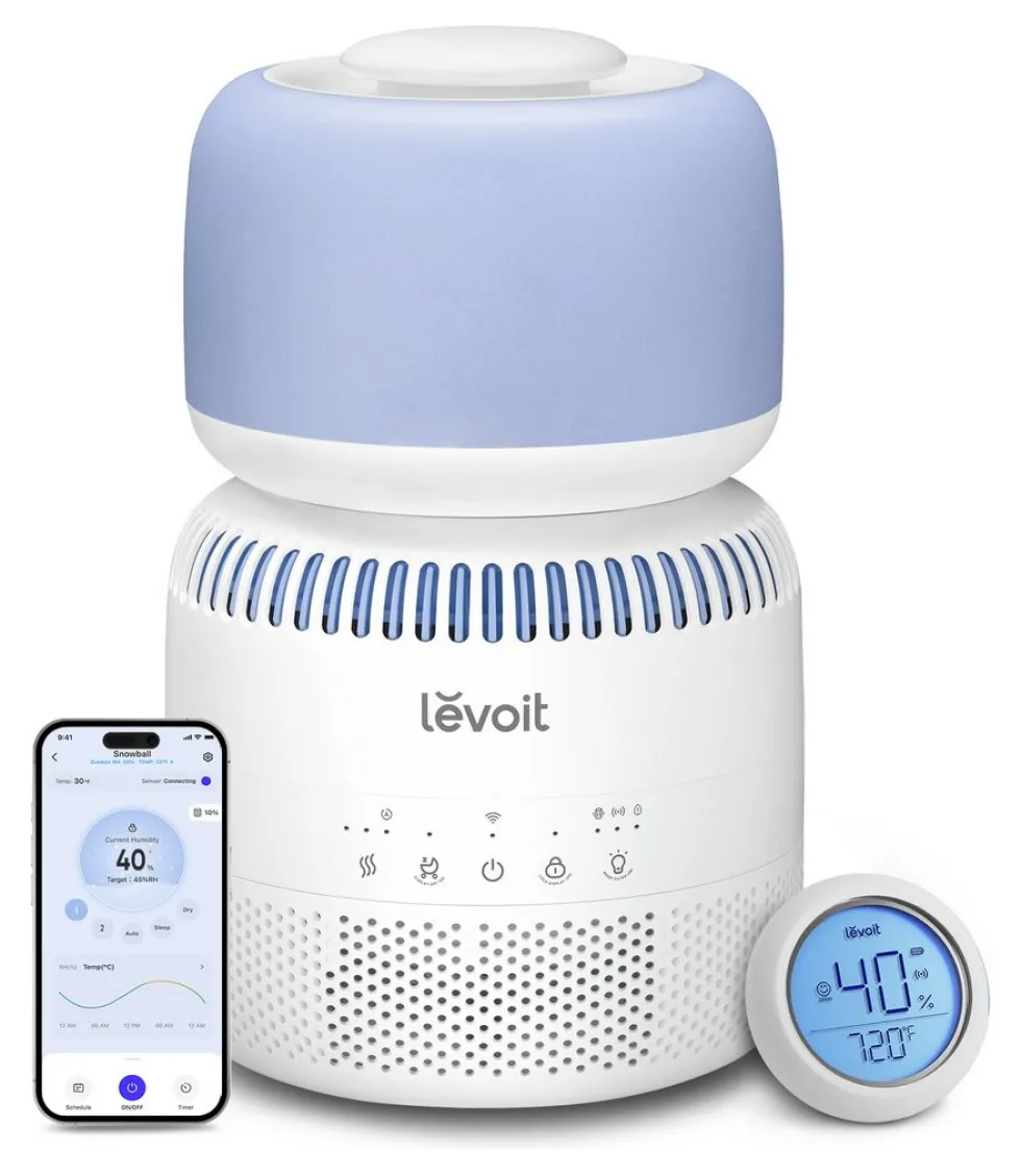 Umidificatore Levoit B381SW SPROUT White e Blue