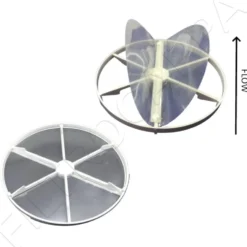Valvola di non ritorno vortice 9,2 cm diametro