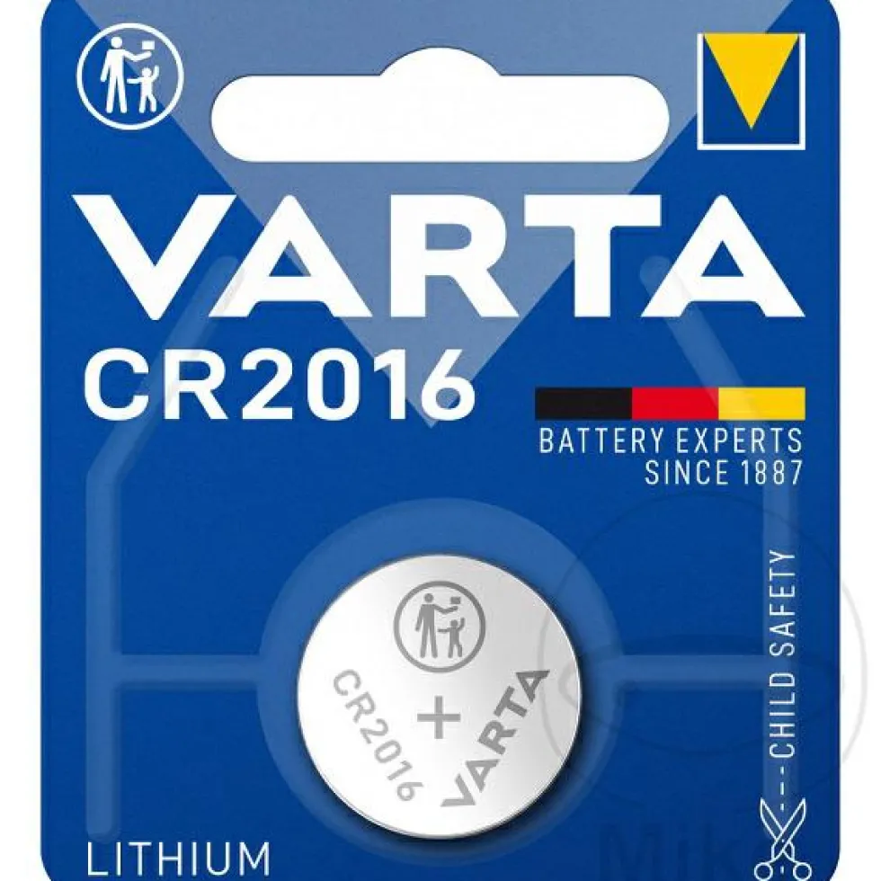 VARTA PILA A BOTTONE LITIO CR2016 1PZ