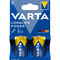 VARTA PILE MEZZA TORCIA C LONGLIFE POWER ALKALINA 2PZ