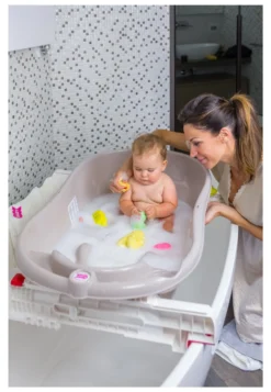 Vasca bimbo Okbaby 823 16 ONDA Bianco