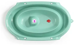 Vasca bimbo Okbaby 895 15 ONDA SLIM pieghevole Turchese