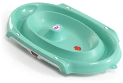 Vasca bimbo Okbaby 895 15 ONDA SLIM pieghevole Turchese