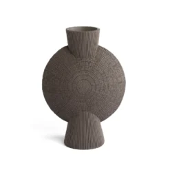 Vaso Con Finitura A Rilievo - Afrique