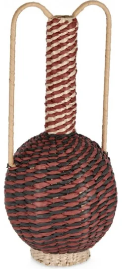Vaso Yes Everyday 0141477 NAMIBIA anfora alta Rosso e Nero