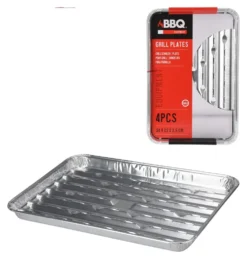 Vassoio grill Bbq DV5300230 per barbecue Silver