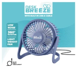 Ventilatore Cellular Line DESKBREEZE USB Purple