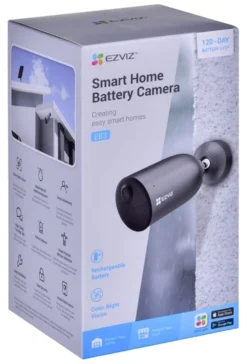 Videocamera sorveglianza Ezviz CS EB3 R100 2C3WFL EB3 Standalone Gray