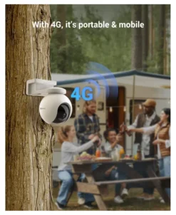 Videocamera sorveglianza Ezviz CS EB8 4G EB8 Pan&Tilt White