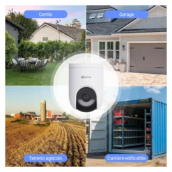 Videocamera sorveglianza Ezviz CS HB8C SP R100 HB8 Lite 4G+WiFi Kit Wh