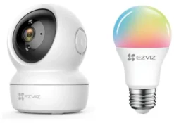 Videocamera sorveglianza Ezviz C6N + LB1 RGB Bundle