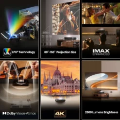 Videoproiettore hisense PT1 laser 4K 2400 lumen