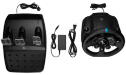 Volante e pedaliera simulatore guida Logitech 991 000532 G SERIES G923