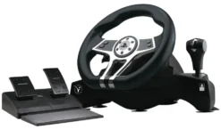 Volante e pedaliera simulatore guida Xtreme 90428 PLAYSTATION 4 Hurric