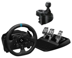 Volante e pedaliera simulatore guida Logitech 991 000531 G SERIES G923