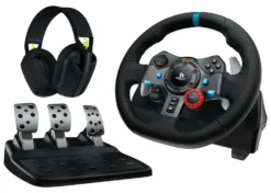 Volante e pedaliera simulatore guida Logitech 991 000539 G SERIES G29