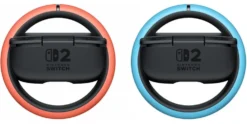 Volante simulatore guida Nintendo 10015099 SWITCH 2 Wheel Pair Black B