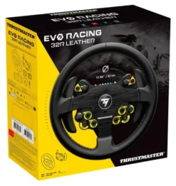 Volante simulatore guida Thrustmaster 4060318 EVO Racing 32R Leather A