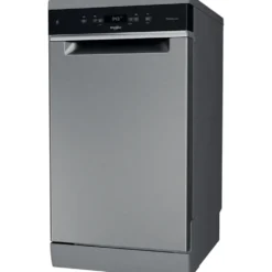 Whirlpool Lavast 45Cm 11Cop 9Pr 46Db 6Senso 3Cesto Power Clean Pro Inox