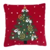 XmasTree - cuscino in cotone con imbottitura in poliestere45 x 45 cm - Coccola