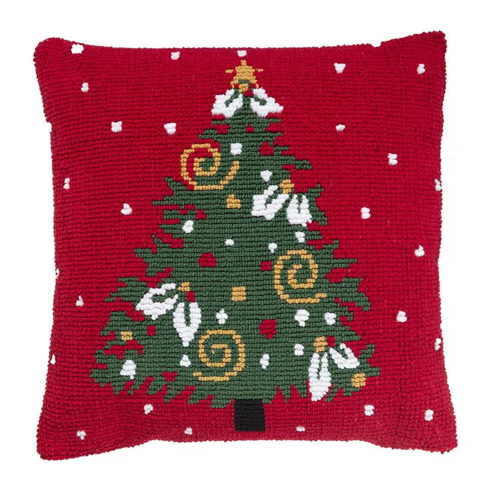 XmasTree - cuscino in cotone con imbottitura in poliestere45 x 45 cm - Coccola