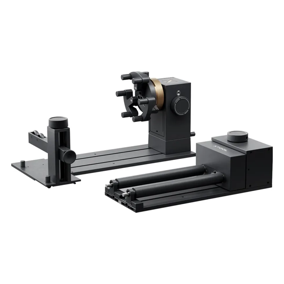 xTool RA3 Rotary Attachment - Accessorio Rotante per Incisori Laser