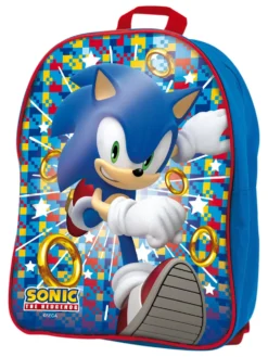Zainetto Lisciani 104536 SONIC 2 in 1 con gicohi carte