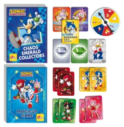 Zainetto Lisciani 104536 SONIC 2 in 1 con gicohi carte