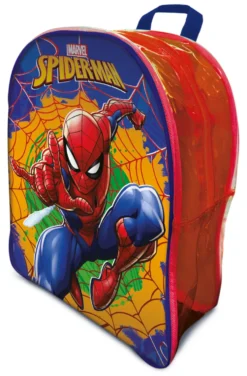 Zainetto Lisciani 110520 SPIDERMAN 2 in 1 Travel & Card con gicohi soc