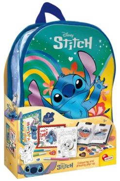 Zainetto Lisciani 110674 STITCH Colouring & Drawing Pop Up